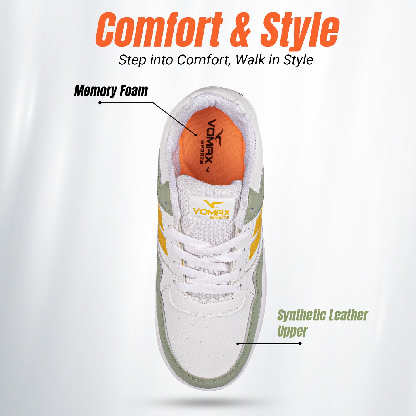 VOMAX SPORTS TR-110 Casual Sneakers for Boys | Chunky Sneakers | Walking Shoes | Sneakers For Men
