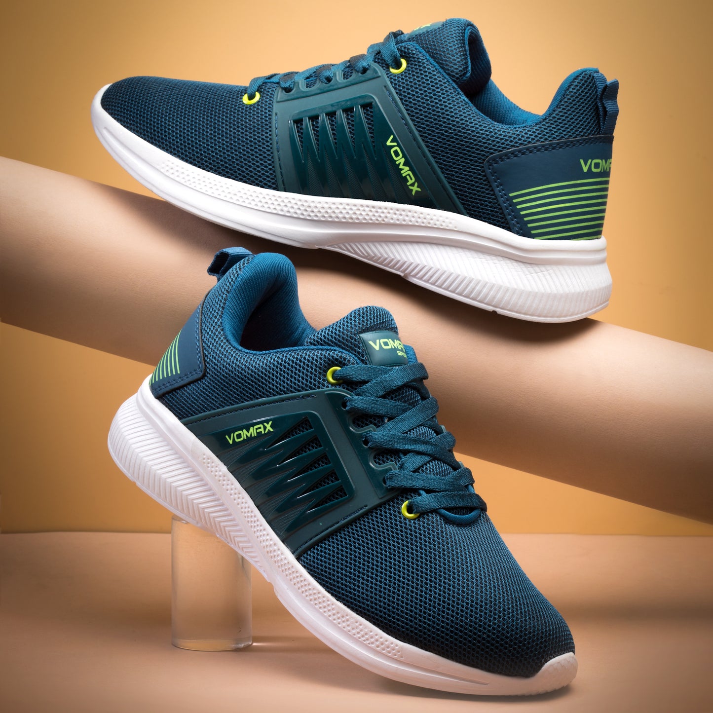 VOMAX SPORTS JK-22 Running Shoes for Men Ideal for Long-Distance Runs, Breathable Mesh Upper Running Shoes For Men