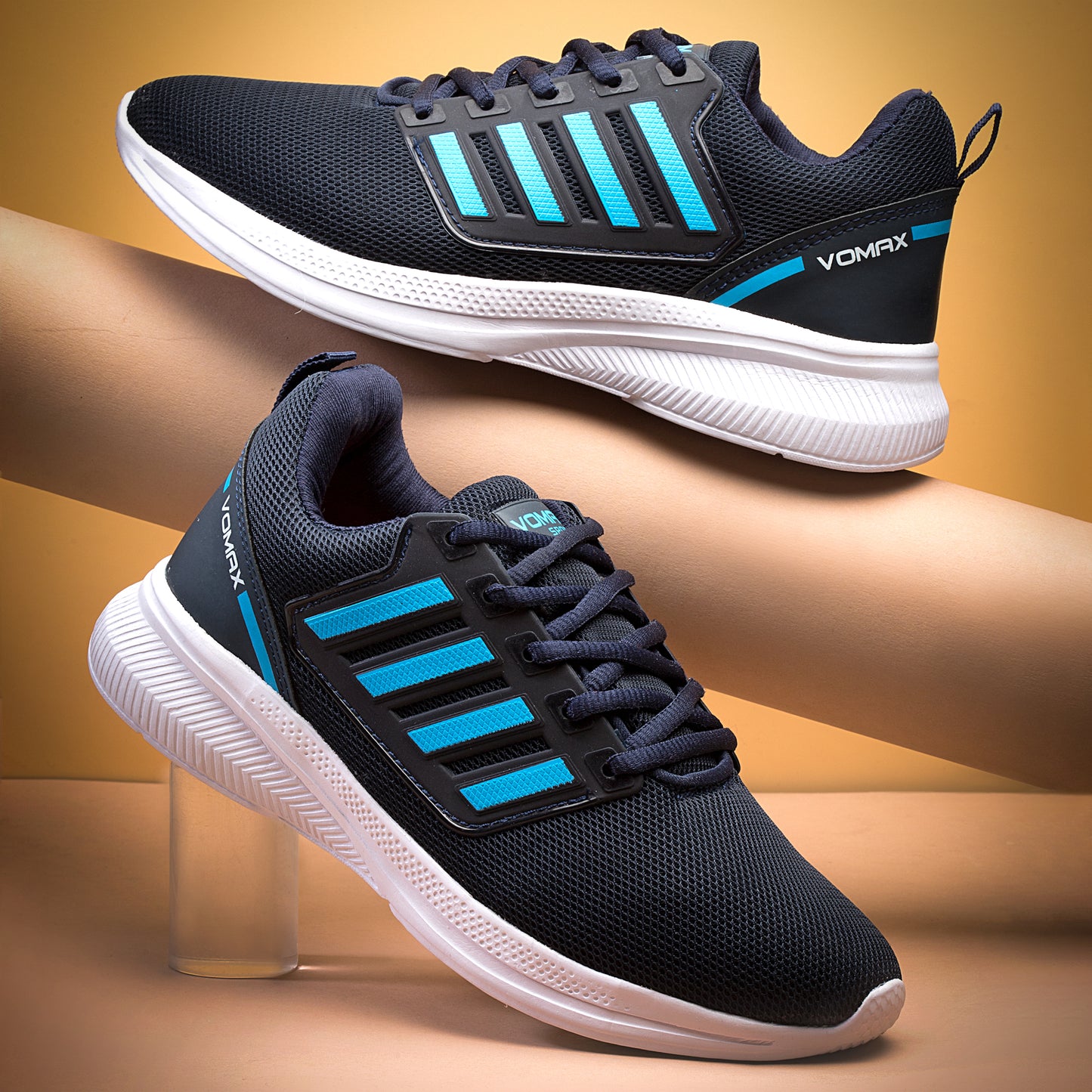 VOMAX SPORTS JK-17 Running Shoes for Men Ideal for Long-Distance Runs, Breathable Mesh Upper Running Shoes For Men