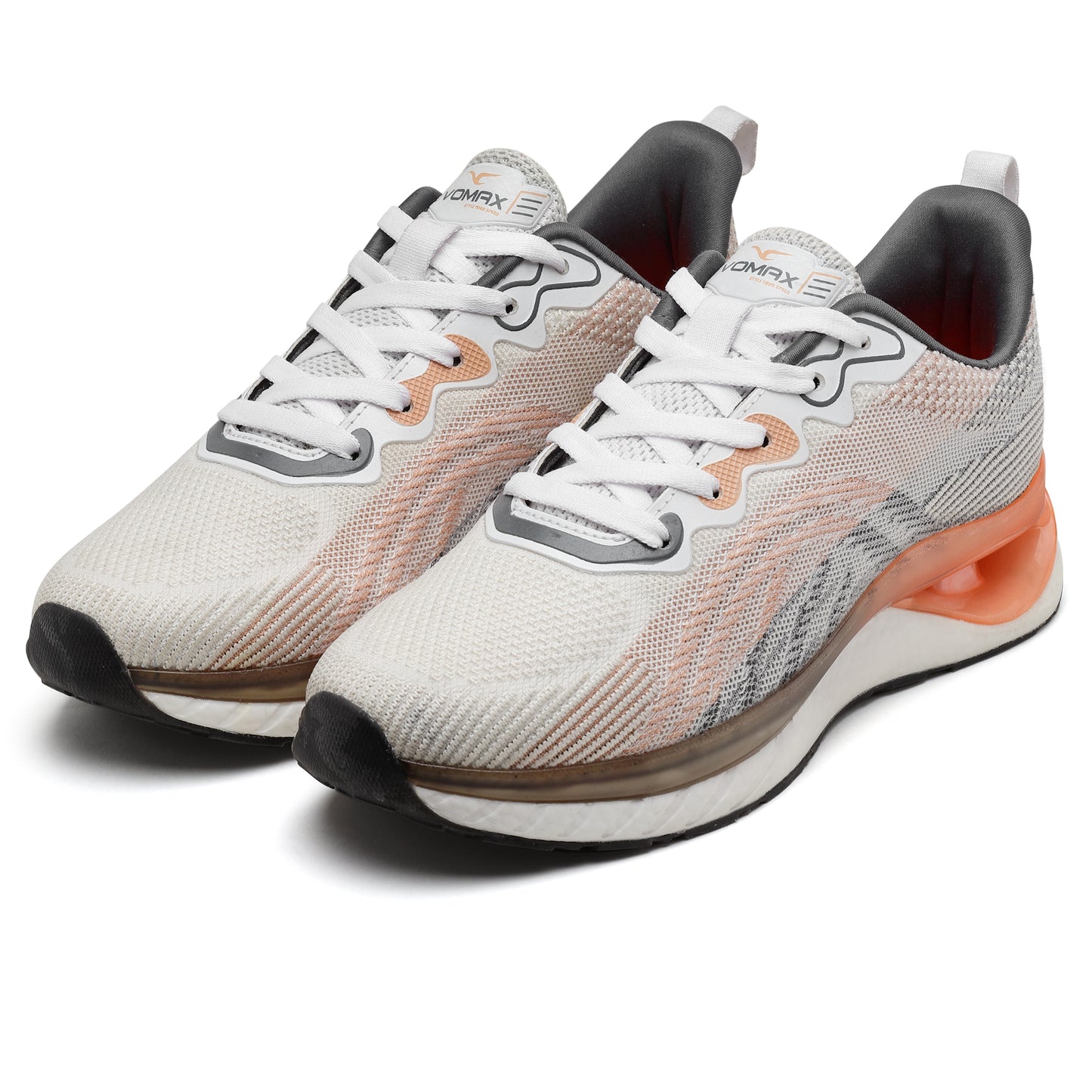 Vomax Sports Stalino-01 Flynit Breathable Upper Running Shoes for Men