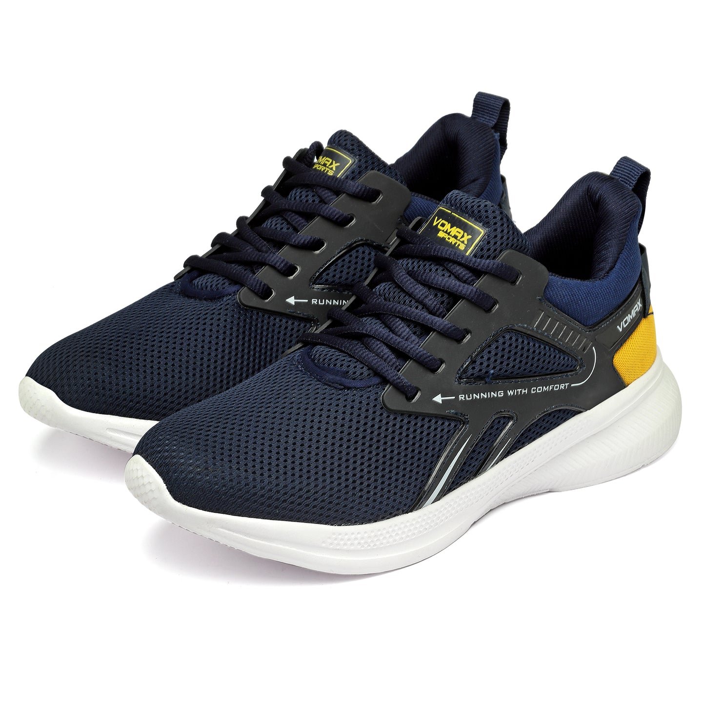 VOMAX SPORTS JK-33 Running Shoes for Men Ideal for Long-Distance Runs, Breathable Mesh Upper Running Shoes For Men