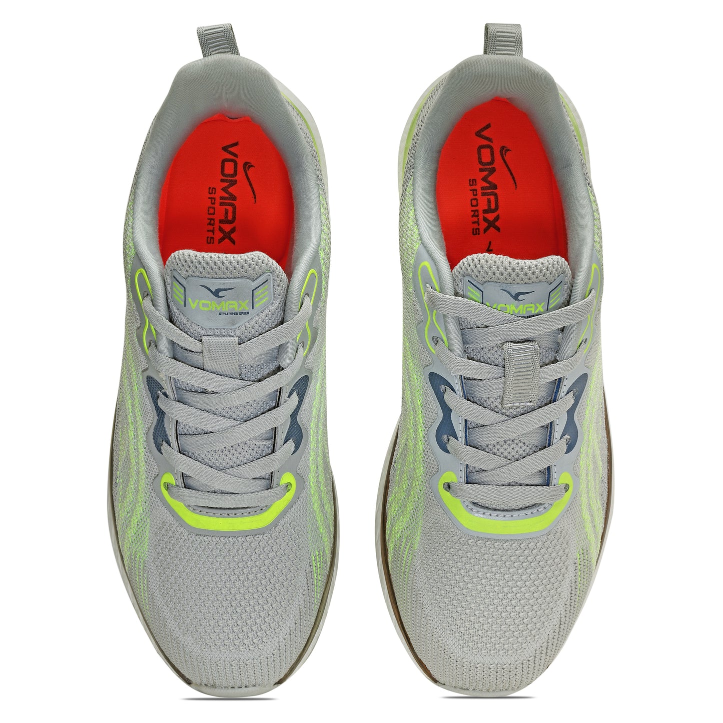 Vomax Sports Stalino-01 Flynit Breathable Upper Running Shoes for Men