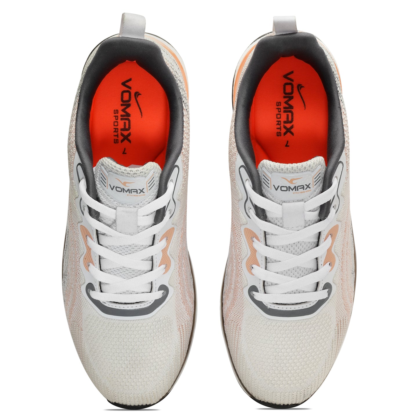 Vomax Sports Stalino-01 Flynit Breathable Upper Running Shoes for Men