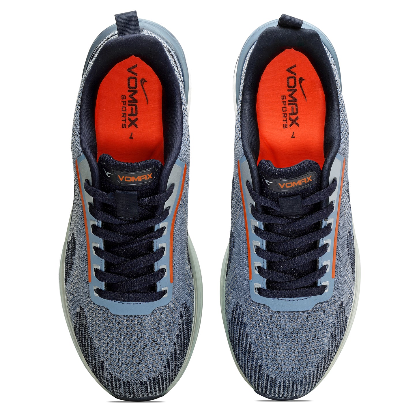Vomax Sports Stalino-02 Breathable Flynit Upper Lace-ups Men's Sport Running Shoes