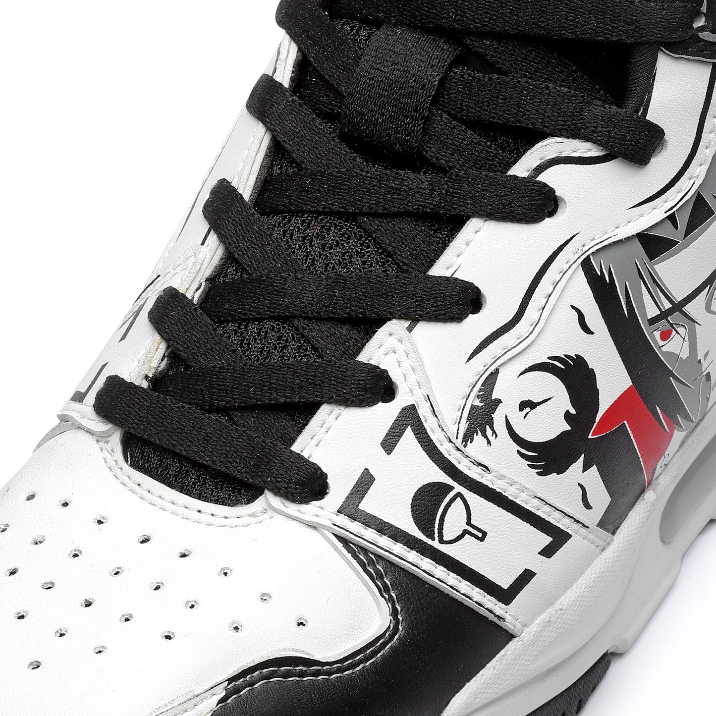 VOMAX SPORTS TRENZ-03 Naruto Itachi Uchiha Shinobi Anime Ninja Print Sneaker for Men's & Boys