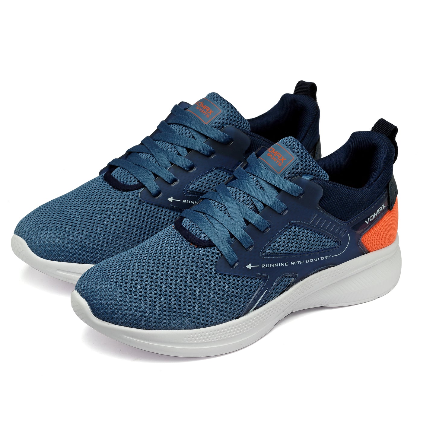 VOMAX SPORTS JK-33 Running Shoes for Men Ideal for Long-Distance Runs, Breathable Mesh Upper Running Shoes For Men