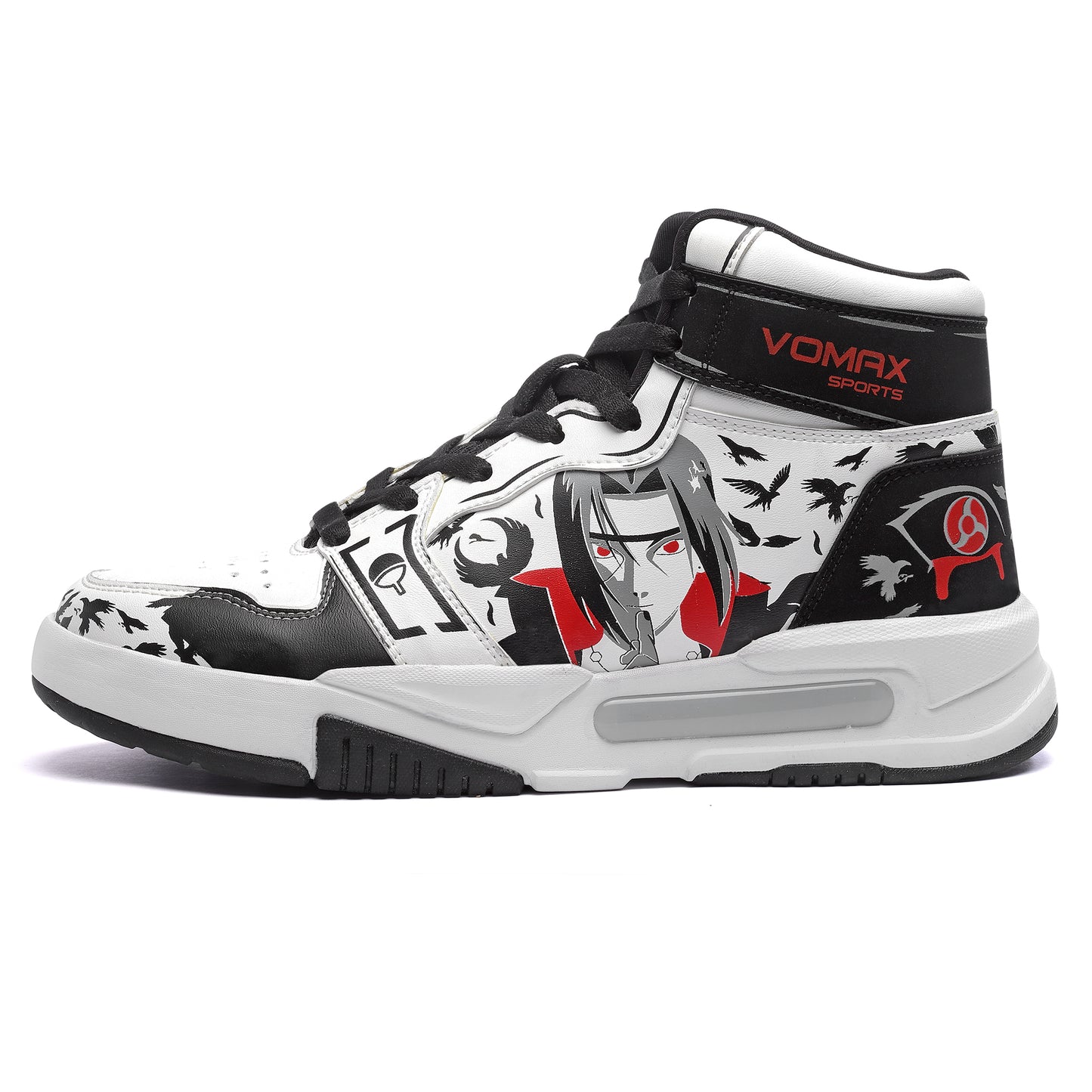 VOMAX SPORTS TRENZ-03 Naruto Itachi Uchiha Shinobi Anime Ninja Print Sneaker for Men's & Boys